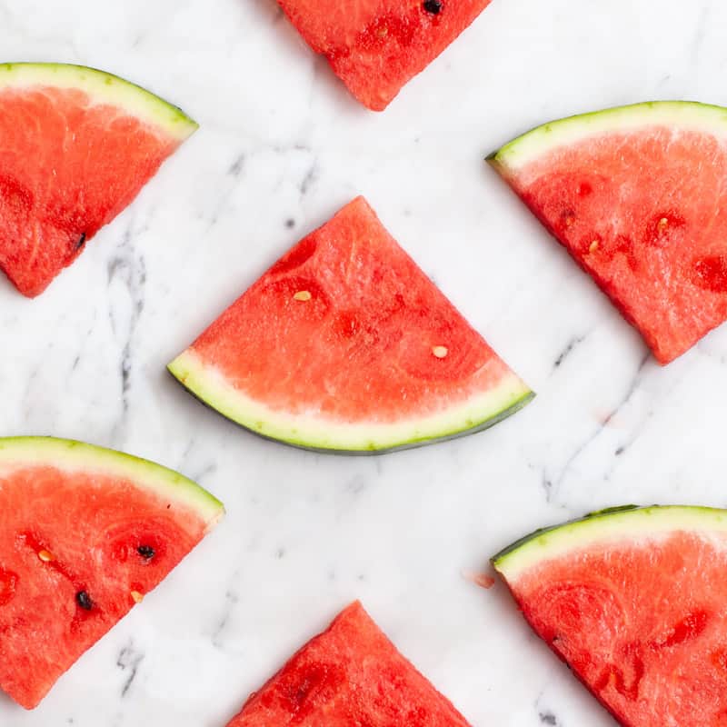 Watermelon slices